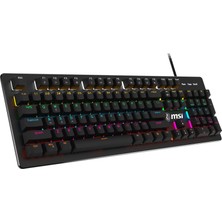 Str Store Gg Forge GK300 Red Tr Gamıng Keyboard Mekanik Red Swıtch Rgb Backlıght