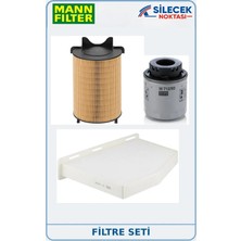 Mann Filter Mann-Fılter Leon 1.4tsı 3'lü Filtre Seti