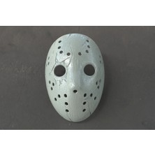 Szd Design Cadılar Bayramı Ikonik Hokey Korku Cosplay Maskesi Aksesuarı