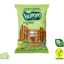 Str Store Kavuzlu Buğday Unlu ve Ekşi Mayalı Çubuk Kraker, Vegan, Yüksek Lifli, Koruyucusuz, 45G