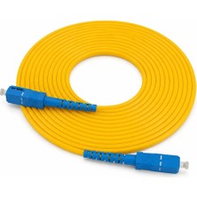 Str Store Fiber Optik 3 Metre Patch Kablo Sc-Sc Sm Patchcord Single Mode 2.0mm 9/125 Os2 Tek Çekirdek Ev-Ofis Internet Bağlantısı Için