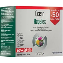 Ocean Hepalex 90 Softjel Kapsül – %50 Daha Fazla Avantajlı Boy