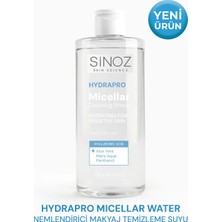 Sinoz Hydrapro Micellar Water Hassas Ciltler Için Nemlendirici Makyaj Temizleme Suyu 400 ml