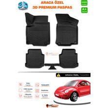 Meka Part Vw Beetle 3D Pro Havuzlu Paspas 1998-2008 A+ Kalite
