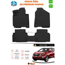 Meka Part Kia Sportage 3D Pro Havuzlu Paspas 2011-2015 A+ Kalite