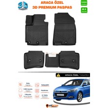 Meka Part Hyundai I20 3D Pro Havuzlu Paspas 2014-2020 A+ Kalite