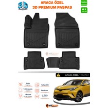 Meka Part Toyota C-Hr 3D Pro Havuzlu Paspas 2016-2023 A+ Kalite