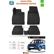 Meka Part Ford Courier 3D Pro Havuzlu Paspas 2023 Üzeri A+ Kalite