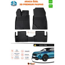 Meka Part Peugeot 3008 3 Elektrikli 3D Pro Havuzlu Paspas 2024 Üzeri A+ Kalite