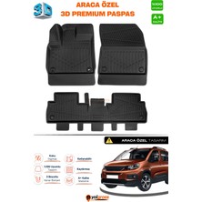 Meka Part Peugeot Rifter 3D Pro Havuzlu Paspas 2019 Üzeri A+ Kalite