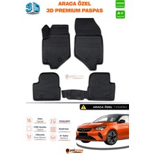 Meka Part Opel Corsa F 3D Pro Havuzlu Paspas 2019 Üzeri A+ Kalite