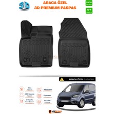 Meka Part Ford Courier Panelvan Ön 2'li 3D Pro Havuzlu Paspas 2014-2024 A+ Kalite