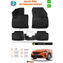 Meka Part Opel Corsa Elektrikli 3D Pro Havuzlu Paspas 2019 Üzeri A+ Kalite