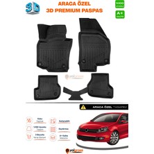 Meka Part Vw Golf 6 3D Pro Havuzlu Paspas 2008-2012 A+ Kalite