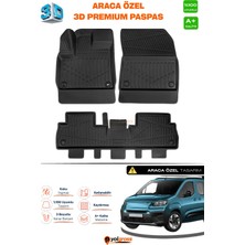 Meka Part Fiat Doblo 3D Pro Havuzlu Paspas 2023 Üzeri A+ Kalite