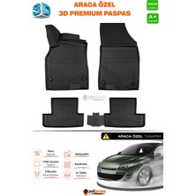 Meka Part Renault Megane 3 Sw 3D Pro Havuzlu Paspas 2010-2015 A+ Kalite