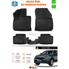 Meka Part Fiat 600 Elektrikli 3D Pro Havuzlu Paspas 2024 Üzeri A+ Kalite