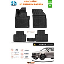 Meka Part Volvo XC90 Plug-In 3D Pro Havuzlu Paspas 2024 Üzeri A+ Kalite