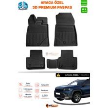 Meka Part Jeep Compass 3D Pro Havuzlu Paspas 2026 Üzeri A+ Kalite