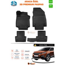 Meka Part Peugeot 3008 3D Pro Havuzlu Paspas 2016-2023 A+ Kalite