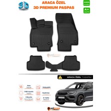 Meka Part Cupra Ateca 3D Pro Havuzlu Paspas 2020 Üzeri A+ Kalite