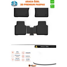 Meka Part Dacia Jogger 3D Pro Havuzlu Paspas 2022 Üzeri A+ Kalite