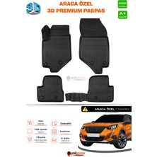Meka Part Peugeot 2008 3D Pro Havuzlu Paspas 2019 Üzeri A+ Kalite