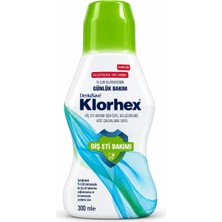 Dentasave Klorhex Günlük Bakım Ağız Çalkalama Suyu 300 ml