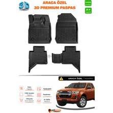Meka Part Isuzu D-Max 3D Pro Havuzlu Paspas 2019 Üzeri A+ Kalite
