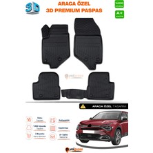 Meka Part Citroen C4 3D Pro Havuzlu Paspas 2021 Üzeri A+ Kalite