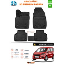 Meka Part Ford Courier 3D Pro Havuzlu Paspas 2014-2022 A+ Kalite