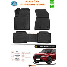 Meka Part Nissan X-Trail E-Power 3D Pro Havuzlu Paspas 2022 Üzeri A+ Kalite