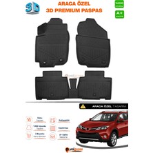 Meka Part Toyota Rav4 3D Pro Havuzlu Paspas 2013-2018 A+ Kalite
