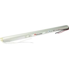 Mervesan Mrw-60-12 Pl 5 A 12 V Mrw Power Metal Kasalı Iç Mekan Ac/dc (Smps) Ultra Slim Adaptör