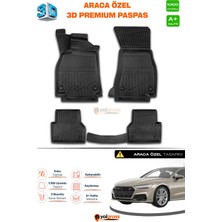 Meka Part Audi A7 3D Pro Havuzlu Paspas 2018 Üzeri A+ Kalite