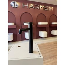 Harmeh Concept 3224 B Slim Çanak Lavabo Bataryası Siyah