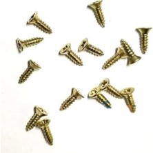 Magicool Klips, Menteşe, Ayak, Ağaç, Sunta Vidası 2,2x7,5mm - Sarı 100 Adet