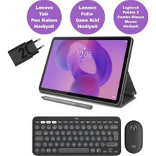 Lenovo Tab K11 Gen 2 11'' 8gb 128GB Wifi + Bluetooth Tablet ZAFS0180TR+ Logitech Pebble 2 Combo (Kılıf + Kalem Hediyeli)