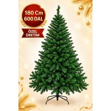 180 cm Yılbaşı Ağacı 600 Dallı Özel Üretim Noel Ağacı Gerçekçi Görünüm Yeni Sezon Yılbaşı Çam Ağacı