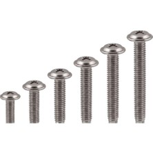 Bin1çeşit Pullu Vida Seti 5X45 mm 200 Adet Inşaat Malzemesi