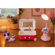 Ayder Online Satış Valiz Tasarımlı Balerinli Takı Kutusu ve Kuromi My Melody Masa Lamba Seti(mesajla bildirmeniz halinde dilediğiniz notu hediye paketi üzerine yazılıp gönderim yapılmaktadır)