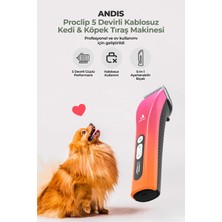 Andis Proclip 5 Devirli Kablosuz Kedi & Köpek Tıraş Makinesi