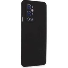 One Plus 9 Pro Kılıf Nano Içi Kadife Silikon - Siyah