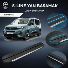 Ekolmaks Opel Combo E Uzun S-Line Premium Krom Yan Basamak 2019 Sonrası