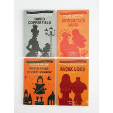 Türkiye İş Bankası Kültür Yayınları Modern Dünya Klasikleri Çocuk Klasikleri 4 Kitap Davıd Copperfıeld,doktor Dolıttle'ın Hikayesi,mutlu Prens ve Diğer Masallar,küçük Lord