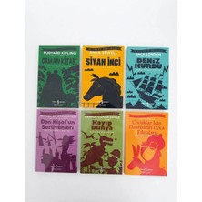 Türkiye İş Bankası Kültür Yayınları Modern Dünya Klasikleri Çocuk Klasikleri 6 Kitap Orman Kitabı Siyah Inci Deniz Kurdu Don Kişot'un Maceraları Kayıp Dünya Çocuklar Için Nasreddin Hoca Fıkraları