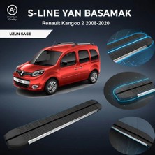 Ekolmaks Renault Kangoo Uzun S-Line Premium Krom Yan Basamak 2008-2020