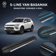 Ekolmaks Ssangyong Korando 4 S-Line Premium Krom Yan Basamak 2019 Sonrası