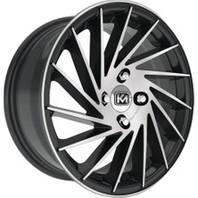 AKD-AKX-1008-01 16 Inç 4X108 Peugeot 208 2008 301 Uyumlu ET25 65.1 S  16 Inç Jant Takımı (4 Adet)