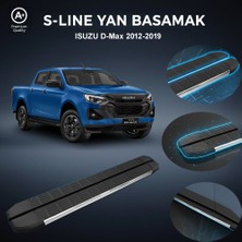 Ekolmaks Isuzu D-Max S-Line Premium Krom Yan Basamak 2012-2019